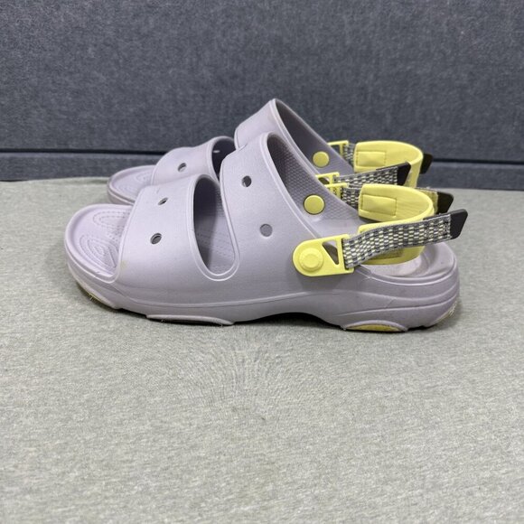 CROCS Other - Crocs Classic All-Terrain Sandal Men's Size 11 207711-1FH Gray Neon Outdoors